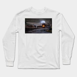 "The Duchess of Sutherland" on the Settle to Carlisle Railway Long Sleeve T-Shirt